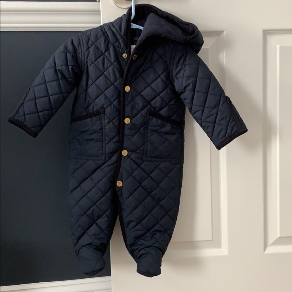 Ralph Lauren quilted bunting (fleece interior)